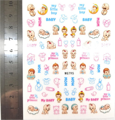 Nail Stickers - Baby (WG795 Pop Finger)