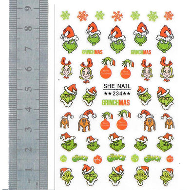 Nail Stickers - Christmas 10 (234 She Nail)
