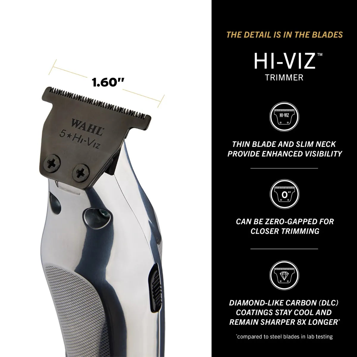 Wahl Trimmer, 5 Star Cordless Hi-Viz - All Metal Trimmer – EP Wahl Trimmer, 5 Star Cordless Hi-Viz - All Metal Trimmer – EP