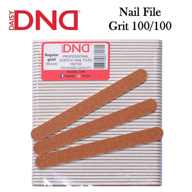 DND Acrylic Nail File 100/100 Grit