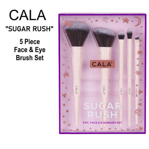 Cala "Sugar Rush" 5 Piece Face & Eye Brush Set (76687)