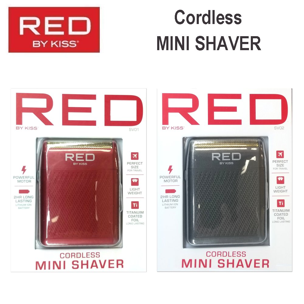 Red by KISS Cordless Mini Shaver – EP Beauty Supply