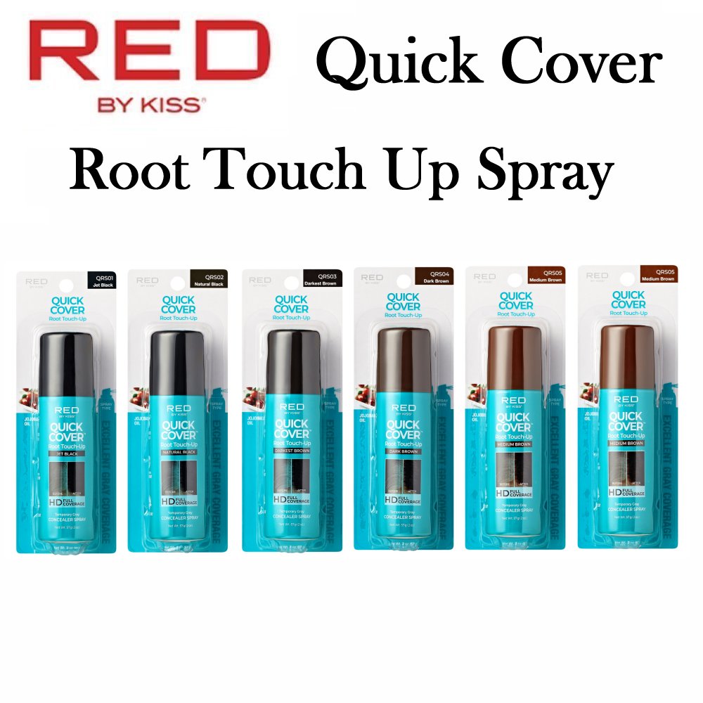 Red by Kiss Quick Cover Root Touch Up Spray, 2 oz – EP Beauty Supply