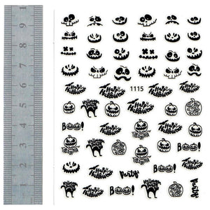Nail Stickers - Halloween 11 (1115-Joyful)
