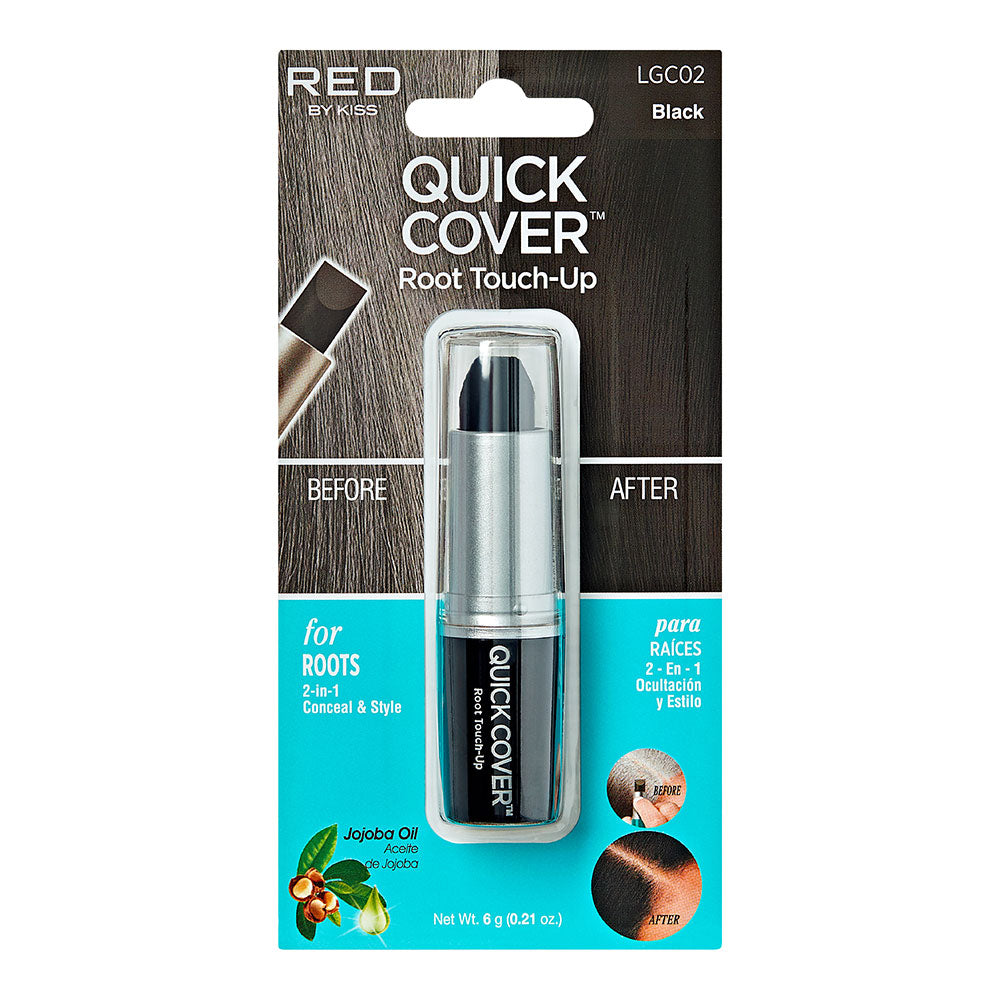 極美品 リッチモアドットキューブ オプションVスティック 新品パッド付き Red by Kiss Quick Cover Root Touch Up Stick – EP Beauty Supply