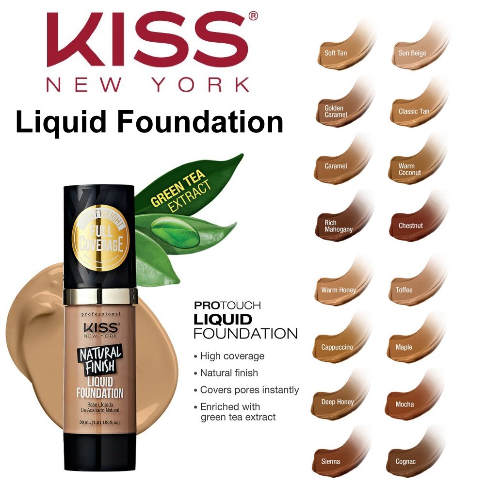 Kiss ProTouch Liquid Foundation – EP Beauty Supply