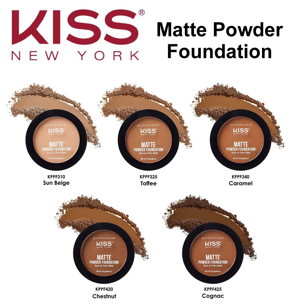 Kiss Matte Powder Foundation – EP Beauty Supply