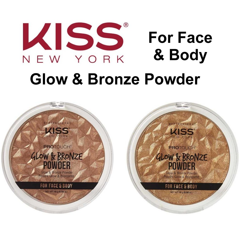 Poudre Bronzante Visage Et Corps Effet Nacré + Pinceau - Teinte Blond N°1 - FPS 20 - 10ml - Neuf