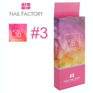 Nail Factory Acrylic Collection "3D #3" (10 colors)