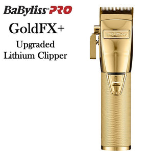BaBylissPRO GoldFX+ "Upgraded" Cordless Lithium Clipper (FX870NG)