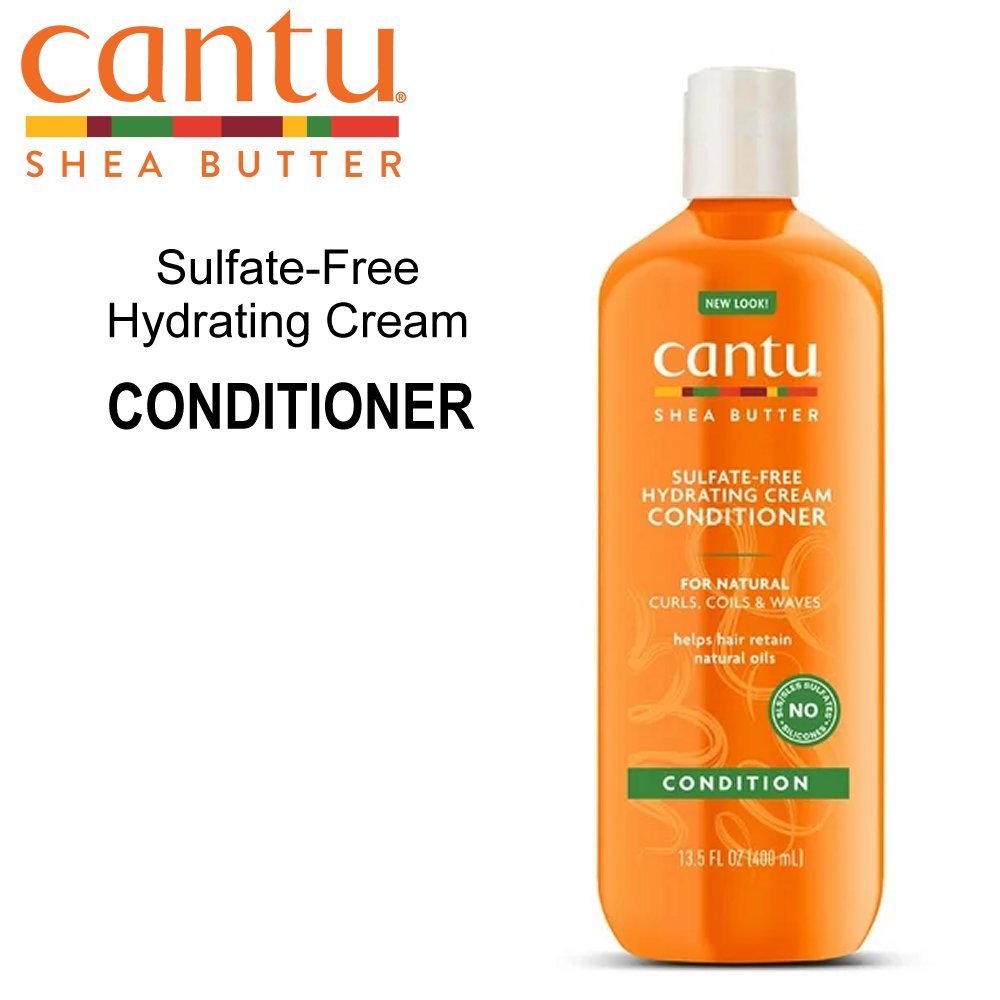 Cantu Sulfate-Free Hydrating Cream Conditioner, 13.5 oz