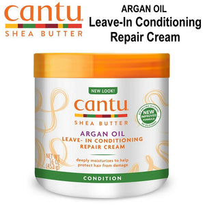 Cantu Argan Oil Leave-In Conditioning Repair Cream, 16 oz