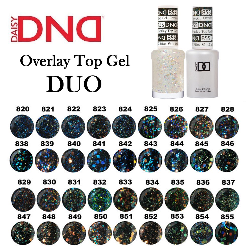 DND (820-855) Overlay Top Gel – EP Beauty Supply