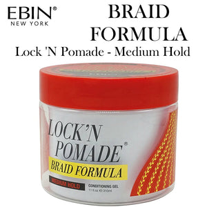 Ebin "Braid Formula" Medium Hold Lock 'N Pomade