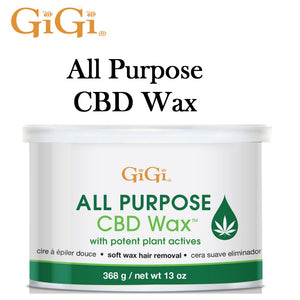 GiGi All Purpose Wax infused with CBD, 13oz (64417)