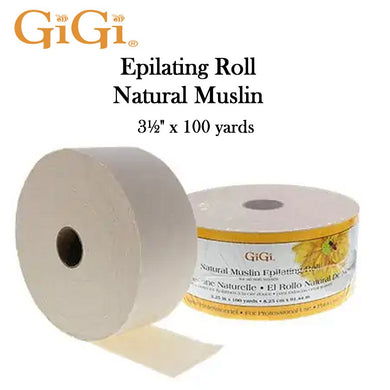 GiGi Epilating Roll, Natural Muslin, 3½