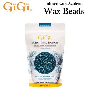 GiGi Hard Wax Beads, with Soothing Azulene, 14 oz (0313)