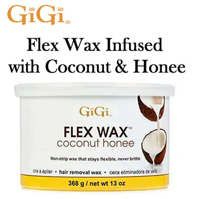GiGi Flex Wax Infused with Coconut & Honee, 13oz (0349)