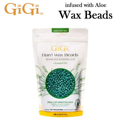 GiGi Hard Wax Beads, Infused with Nourishing Aloe, 14 oz (71606)
