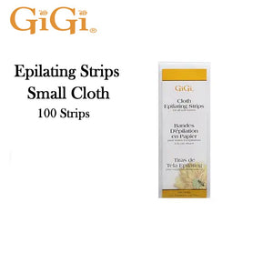 GiGi Epilating Strips, Small Cloth, 100 Strips (0500)