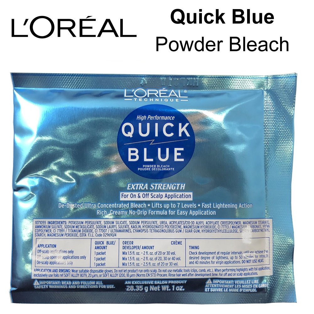 L Oreal Quick Blue EXTRA STRENGTH Powder Bleach EP Beauty Supply