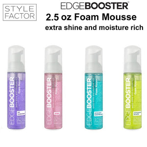 Edge Booster "Extra Shine and Moisture Rich" Foam Mousse, 2.5 oz