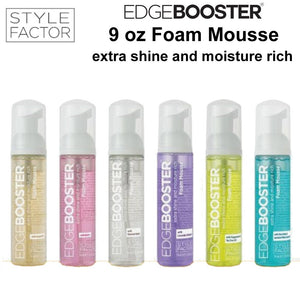Edge Booster "Extra Shine and Moisture Rich" Foam Mousse, 9 oz