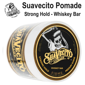 Suavecito Strong Hold Pomade "Whiskey Bar", 4 oz