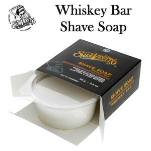 Suavecito Whiskey Bar Shave Soap, 3.5 oz (P484NN)