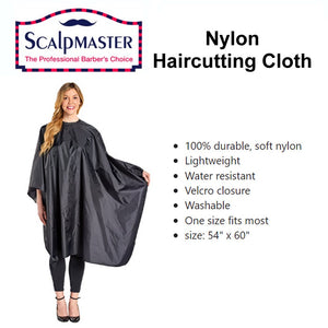 ScalpMaster Barber Nylon Haircutting Cloth (3019)