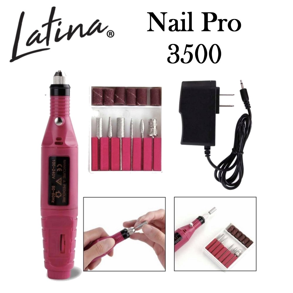 Latina Nail Pro 3500 Electric Nail File (LAT-182) – EP Beauty Supply