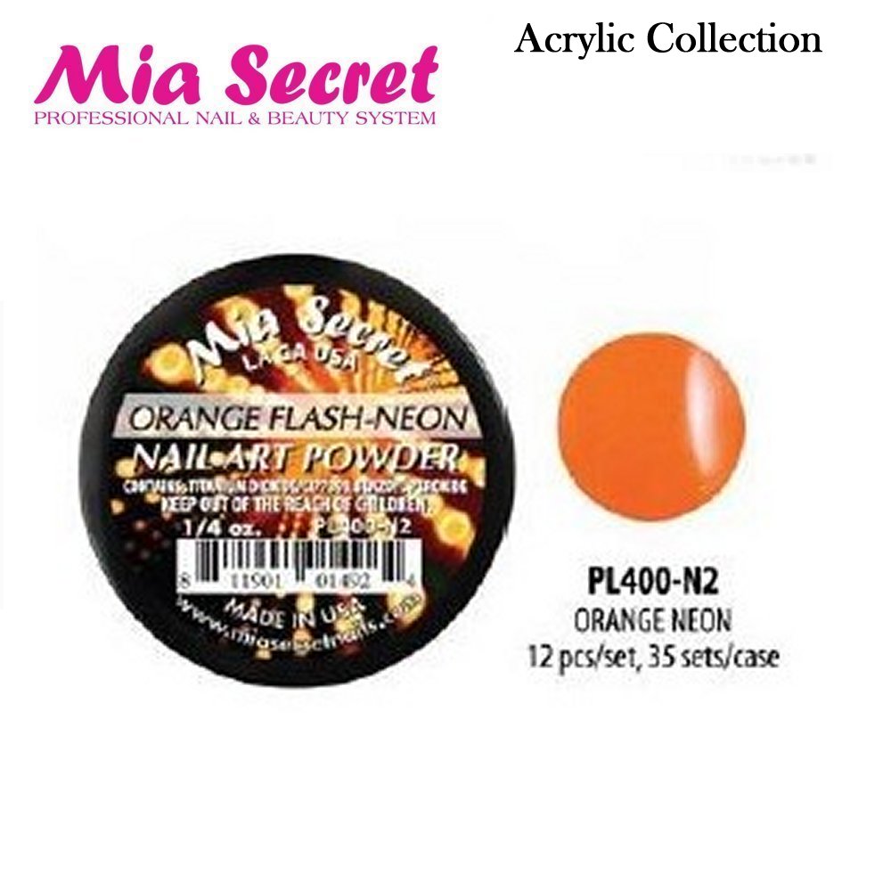 Mia Secret Acrylic Collection Flash Neon 6 colors EP Beauty Supply