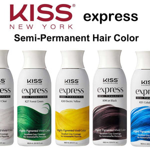 Kiss "Express" Semi-Permanent Hair Color