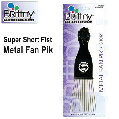 Brittny Super Short Fist Metal Fan Pik (BR3502)
