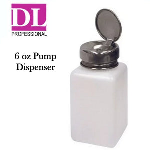 DL Professional Pump Dispenser Bottle, 6oz (DL-C92)