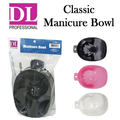 DL Professional Manicure Bowl (Black, Pink, or White)
