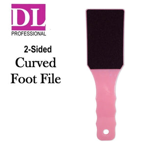 DL 2-Sided Curved Foot File (DL-C286)
