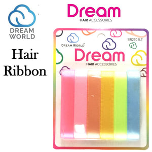 Dream World Hair Ribbon, Multi Color (BR2901LT)