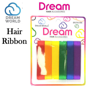 Dream World Hair Ribbon, Multi Color (BR2901RN)