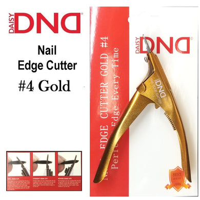 DND Nail Edge Cutter #4, Gold