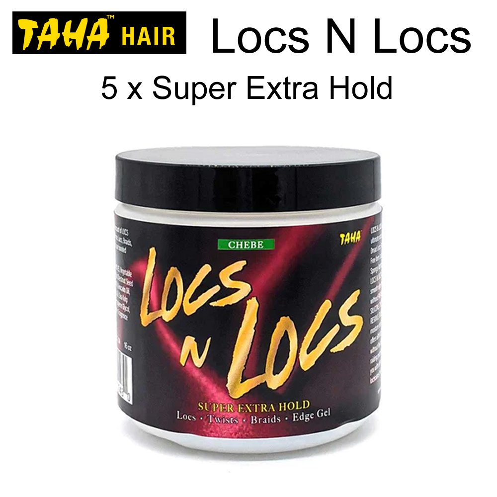 Taha Locs n Locs Super Extra Hold, 16 oz – EP Beauty Supply