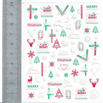 Nail Stickers - Christmas 05 (CY-026 Pop Finger)