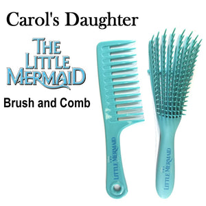 Carol's Daughter "The Little Mermaid" Brush and Comb Set