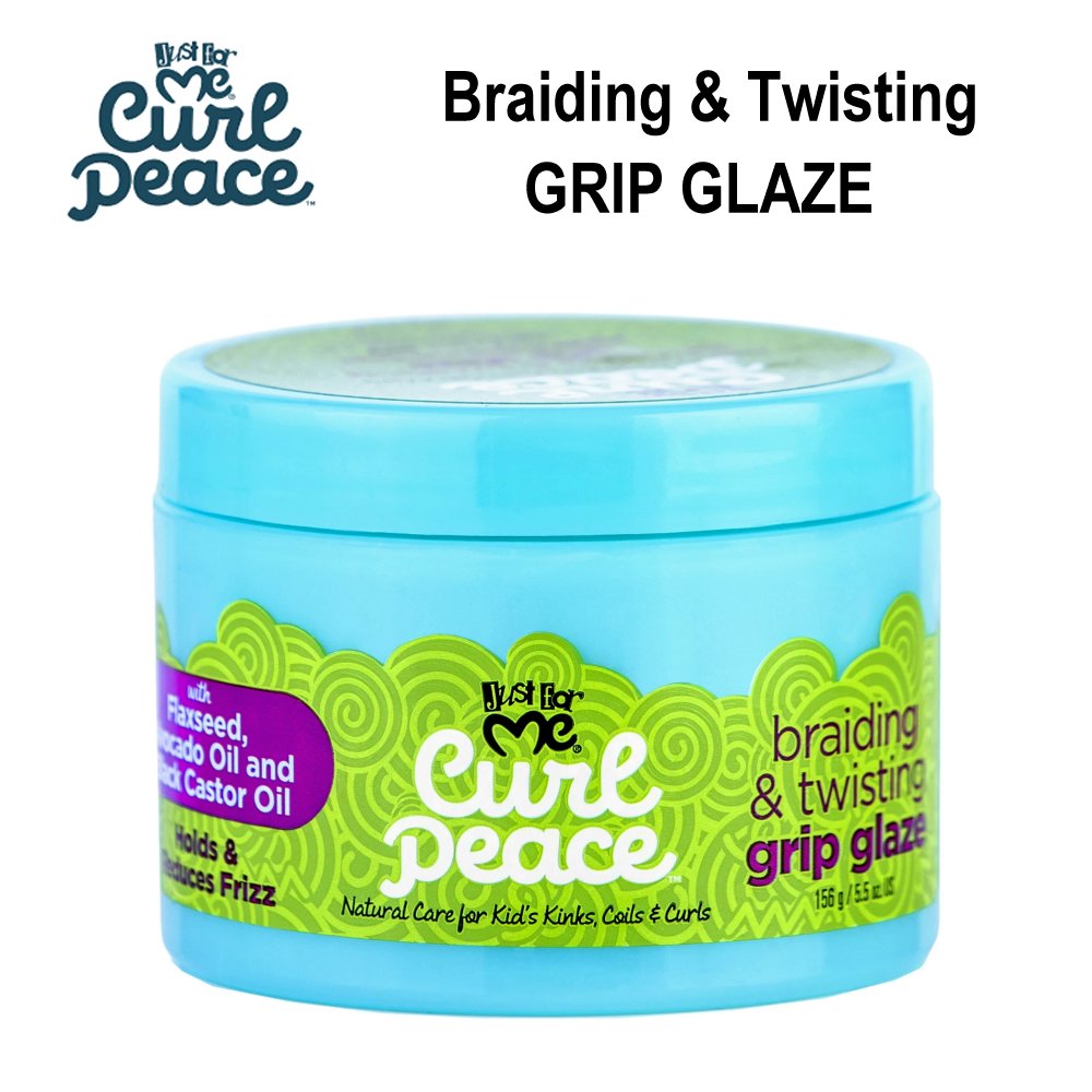Curl Peace Braiding & Twisting Grip Glaze, 6.5 oz