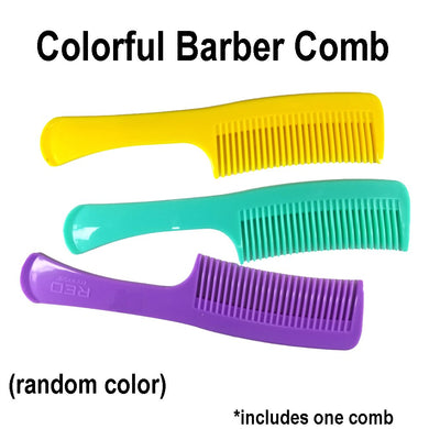 Colorful Barber Comb [random color]
