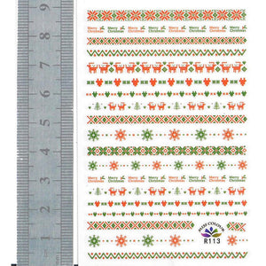Nail Stickers - Christmas 15 (R113 Miss Colour)