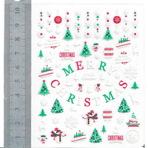 Nail Stickers - Christmas 04 (CY-019 Pop Finger)