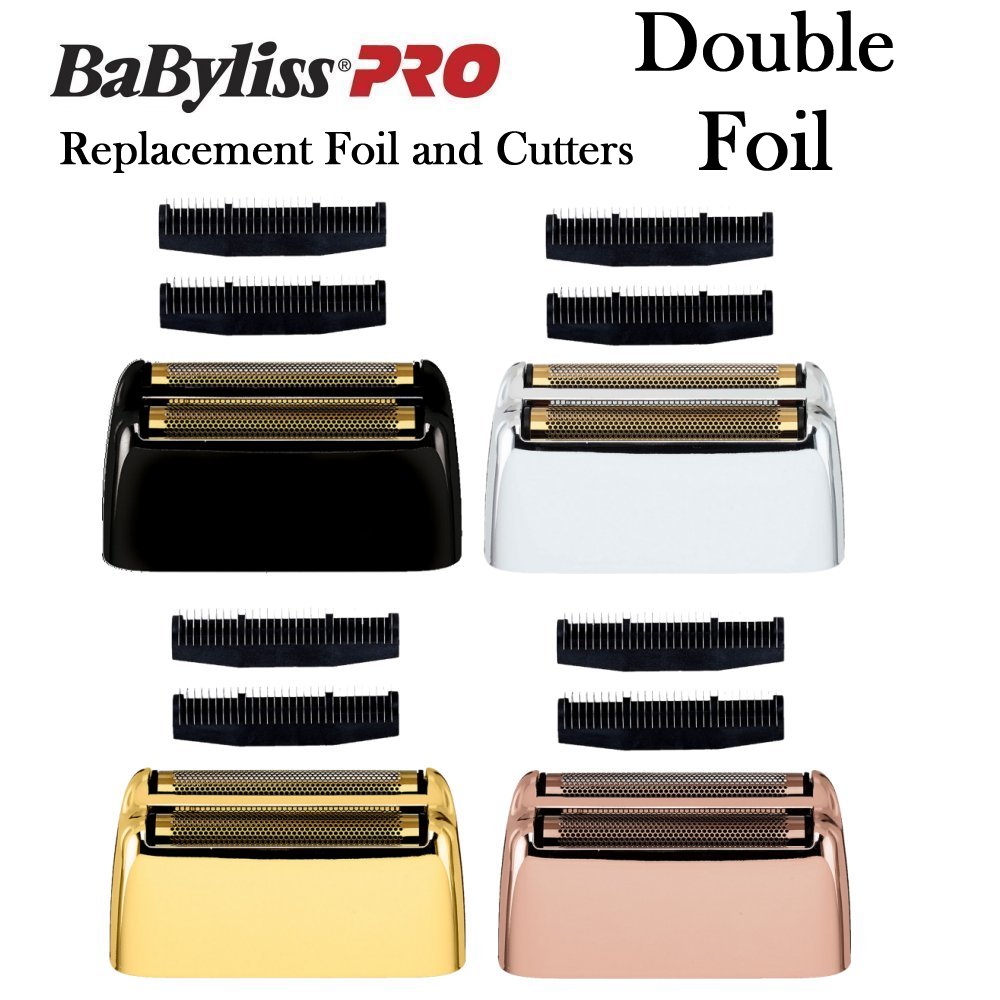 BaByliss PRO Double Foil Replacement Head and Cutters (Assorted