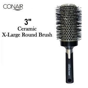 ConairPro Ceramic 3" X-Large Round Brush (CBPCTR3)