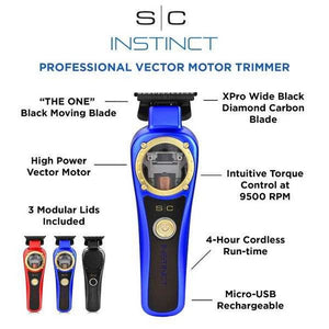 SC Professional Instinct Vector Motor Cordless Trimmer